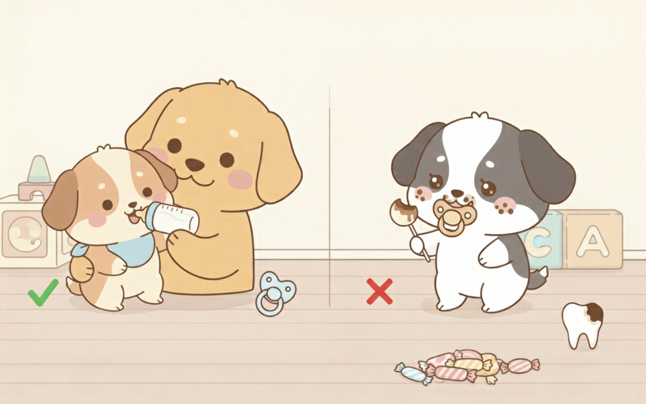 Imagen para Biberón, chupete y caries: lo que sí y lo que no