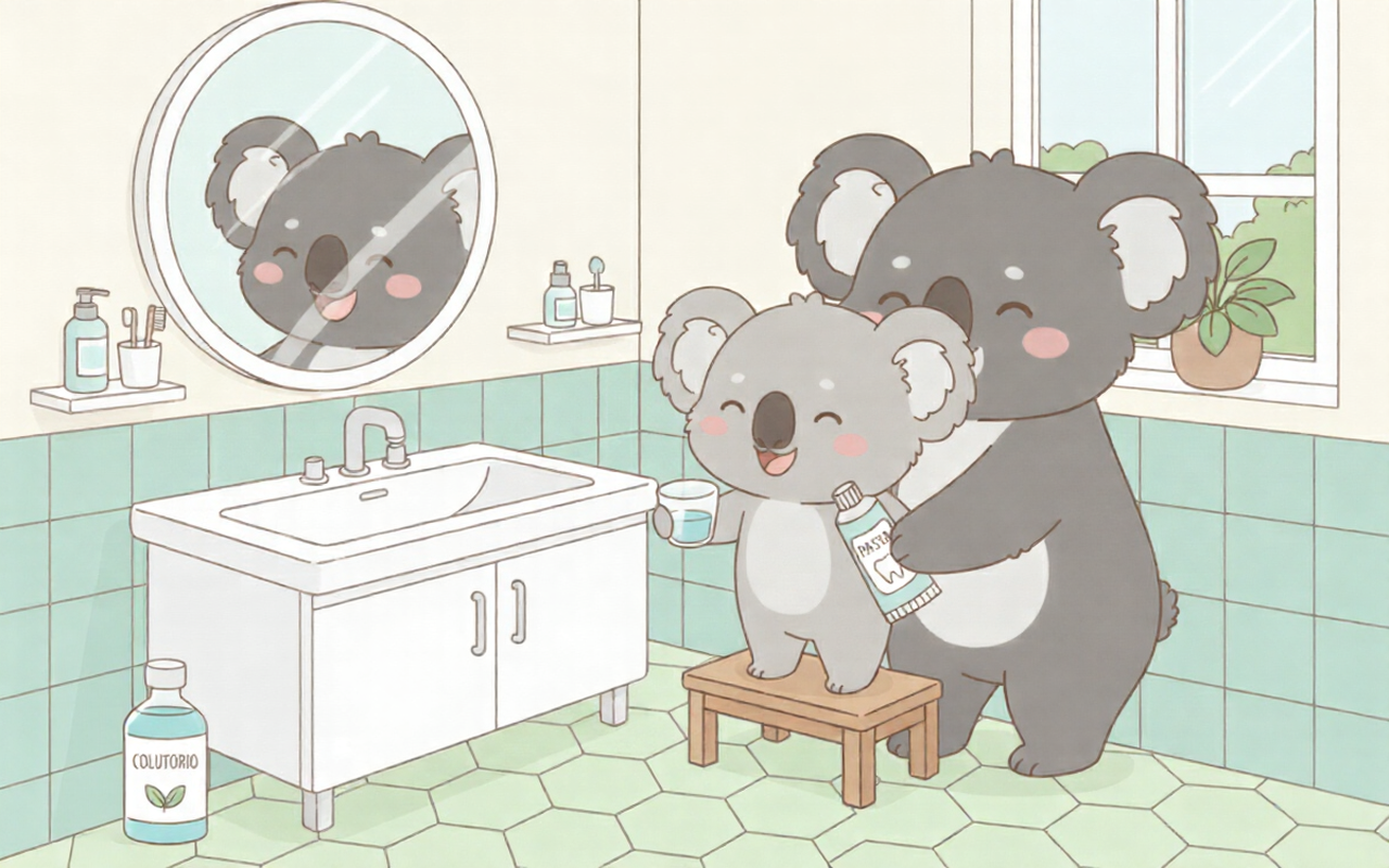 Imagen para La verdad sobre los colutorios y pastas dentales para niños